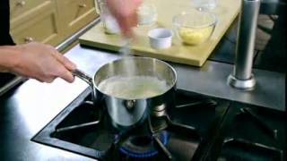 Chef Ramsay How to make a classic white sauce with cheese [upl. by Annawat]