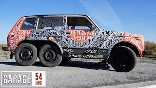 6x6 Lada Niva by Garage 54 [upl. by Enelrihs]