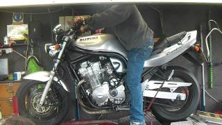 Suzuki Bandit 600 Dyno Run [upl. by Enirehtakyram]