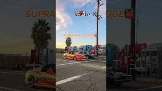 SupraMk4 Brian vs DODGE😎Paul Walker🥀automobile cars supramk4 toyotasupra supra jdm edit [upl. by Allred]