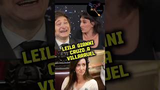 LEILA GIANNI INCINERÓ A VILLARRUEL argentina casta cristina milei economia [upl. by Gareri907]