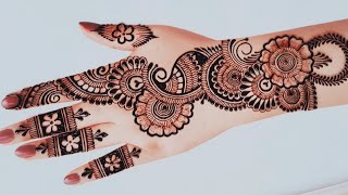 Very beautiful stylish mehndi design Simple mehandi  Mehndi ka design Mehndi design  Mehndi [upl. by Naus584]