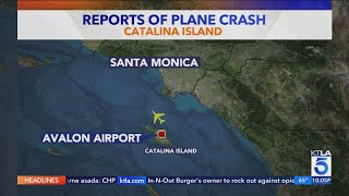 Reports of plane crash on Catalina Island [upl. by Eillac600]