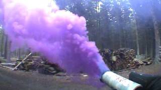 EN028 Enola Gaye Large Smoke Grenade Purple [upl. by Winola]