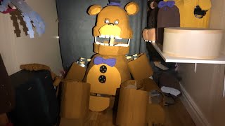 Fredbear suit in parts amp service small update on fredbear [upl. by Henson]