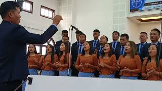 Hmarphei Presbytery Choir Thisen Ropui Tak Live 74th ICI General Assembly 2023 [upl. by Aikkan]