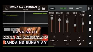 Gising Na Kaibigan  Asin Karaokelyrics Instrumental [upl. by Mcfadden475]