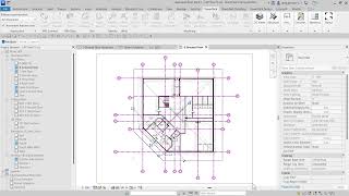 How to Align Grids in Revit quickly [upl. by Anaiuq822]