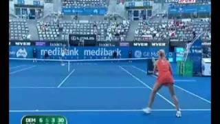 Elena Dementieva vs Agniezka Radwanska Sydney 2009 Highlights [upl. by Acissej722]