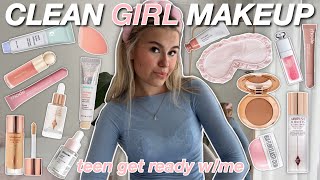 SOMMERFERIEN GLOWUP ⭐️ makeup amp skin care routine von einem “clean girl” [upl. by Voltz]