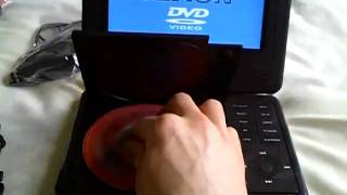 Tevion 7quot Portable DVD [upl. by Viola]