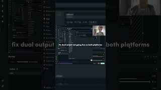 streamlabsdual output not working on both platforms fix [upl. by Habeh]