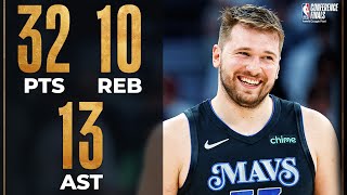 Luka Doncic Insanely Clutch Game 2 Performance PLAYOFFMODE  May 24 202 [upl. by Aiek915]