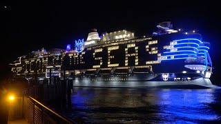 ICON of the Seas First Ever Departure from Miami [upl. by Anrahs]