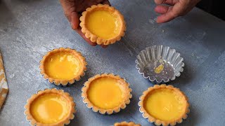 Hong Kong Style Egg Tart [upl. by Pomfrey]