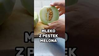 Przepis na mleko z pestek melona szybko i pysznie 😋👌 mleko przepisykulinarne weganizm [upl. by Carie]