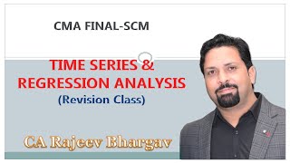 Time Series amp Regression Analysis Revision ClassCMA Final [upl. by Stickney]