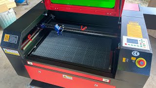 80w C02 laser cutter [upl. by Doy]