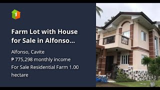 Farm Lot with House for Sale in Alfonso Cavite City [upl. by Gingras959]