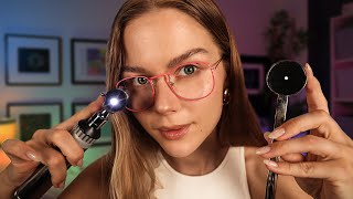 ASMR Lightning Fast Eye Exam  Soft Spoken Fast Medical RP [upl. by Ahcas262]