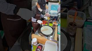 Delicious Korea Famous Grandpa’s Street Crepe  Korean Street Food [upl. by Aay]