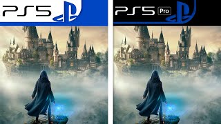 Hogwarts Legacy  PS5 vs PS5 Pro  Graphics Comparison  Analista De Bits [upl. by Bogosian]