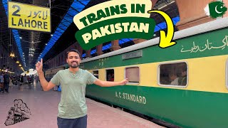 Lahore to Islamabad Train Journey  Trains in Pakistan 🇵🇰 [upl. by Gonnella860]