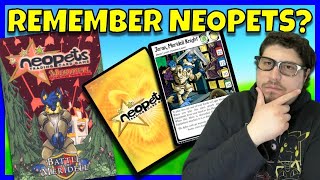 REMEMBER THE NEOPETS TCG  Battle for Meridell Deck Opening [upl. by Eilerua]