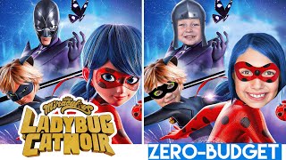 MIRACULOUS Ladybug amp Cat Noir With ZERO BUDGET Official Trailer MOVIE PARODY By KJAR Crew [upl. by Nalla]