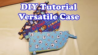 DIY Tutorial Versatile Case  Vielseitiges Etui nähen [upl. by Eric]