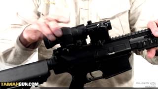 Airsoft Manuals  Magnifier compatibility with micro Red Dot Sight [upl. by Yellhsa]