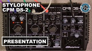 Stylophone CPM DS2 Drone Synth SonicLAB Presentation [upl. by Dyane]