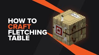 How to make Fletching Table in Minecraft [upl. by Iuq420]