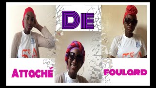 3 idées dattaches de foulard facile [upl. by Eelasor]