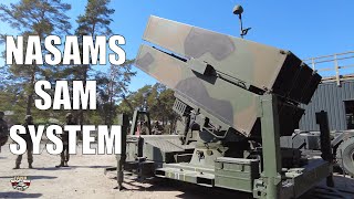 SurfacetoAir Missile NASAMS II FIN System Walkaround  Finnish Army [upl. by Etteragram797]