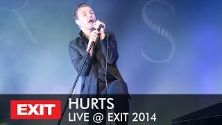 Hurts  Wonderful Life LIVE  EXIT Festival 2014  Best Major European Festival Full HD [upl. by Sidonius]