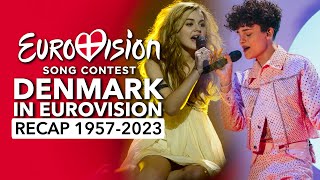 🇩🇰 Denmark in Eurovision Song Contest 1957  2023  RECAP Danmark ved Eurovision [upl. by Lucio]