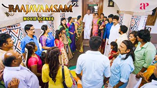 Raajavamsam Malayalam Movie  Sasikumar reveals a major shock to his family  Sasikumar  Nikki [upl. by Dinse]