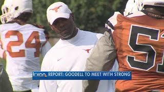 NFL leaders to meet with UT coach Charlie Strong sources say [upl. by Ducan]