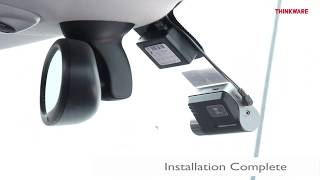 Thinkware F800 Dash Cam  Installation Guide [upl. by Anelak490]