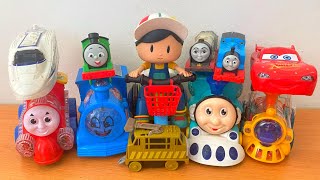 Thomas and friends toys family friendly various Locomotive  Thomas Spider  train videos [upl. by Knute]