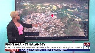 Joy News Prime 81024  Minerals Cssion has never reported any galamsey activities at Anyinam [upl. by Ardnuasal]