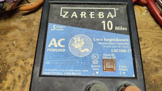 How To Test amp Repair A Zareba Electric Fence Charger [upl. by Omixam]