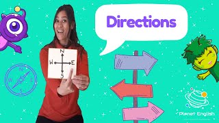 Directions  ESL Vocabulary Games for Kids [upl. by Atnauq]