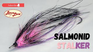 New Intruder Fly Tying Pattern Salmonid Stalker  Fly Tying with Larva Lace [upl. by Regan]