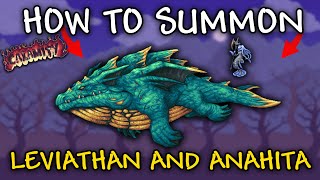 How to Summon Leviathan And Anahita Boss in Terraria Calamity Mod [upl. by Yecal]