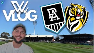 VLOG  PORT ADELAIDE VS RICHMOND  2024 AFLW ELIMINATION FINAL [upl. by Pani472]