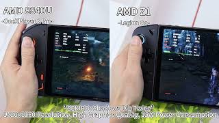 Game Testing OneXPlayer 2Pro 8840U vs AMD Z1 Lenovo Legion Go  Sekiro Shadows Die Twice [upl. by Emmit]