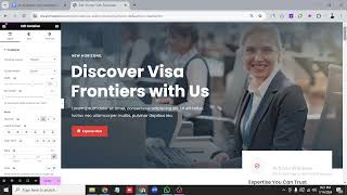 Build an Immigration Visa Consultancy Website with Elementor Template Kits  StepbyStep Tutorial [upl. by Aznola]