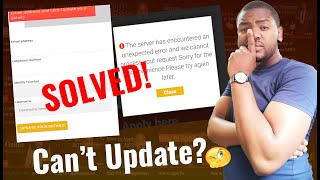 NSFAS Applications 2022  I cannot update my ID number Names Surname etc EXPLAINED [upl. by Elyac]